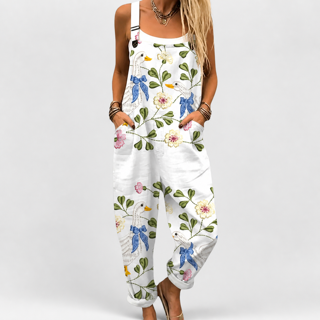 Nicoletta™ | Tuta Stampata Floreale