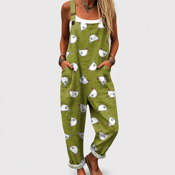 Beatrice™ | Tuta Liscia Verde e Grigio
