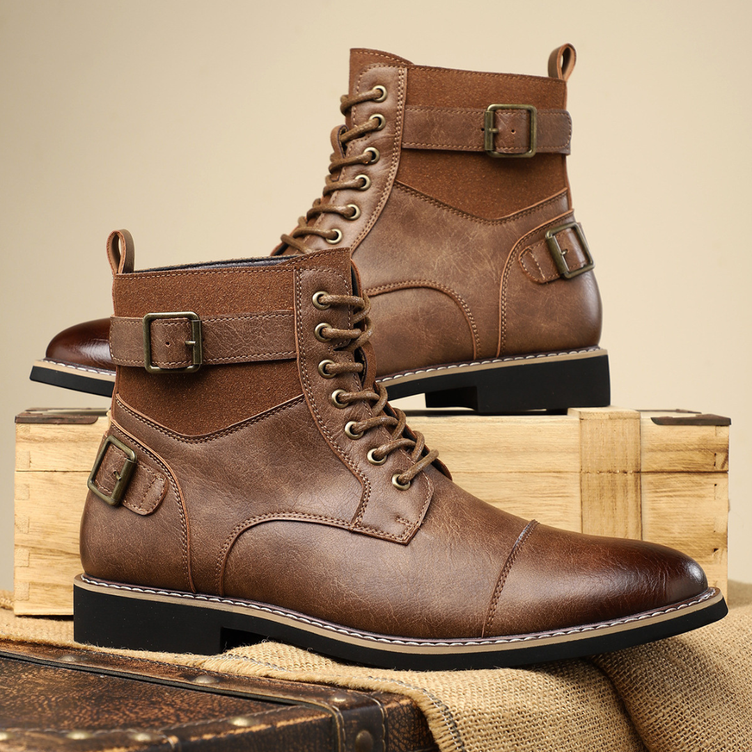 Xavier™ Stivali Ortopedici Robusti con Zip