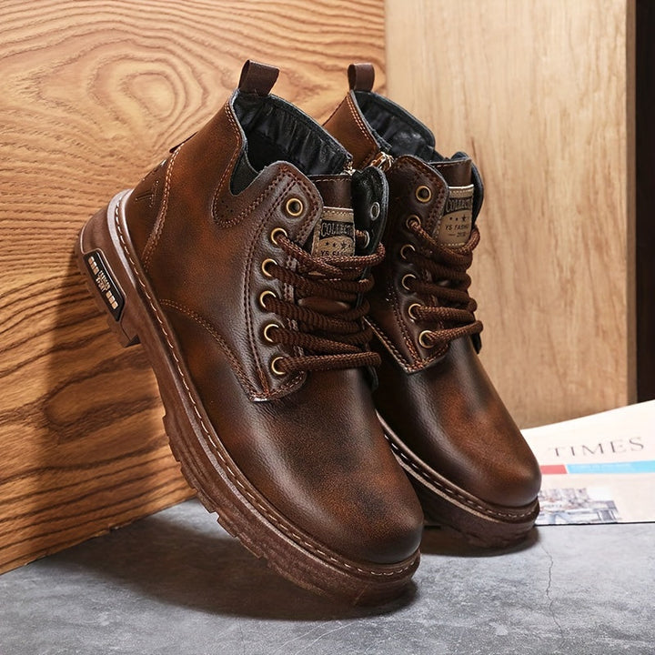 Alex™ Stivali Ortopedici Vintage Stringati