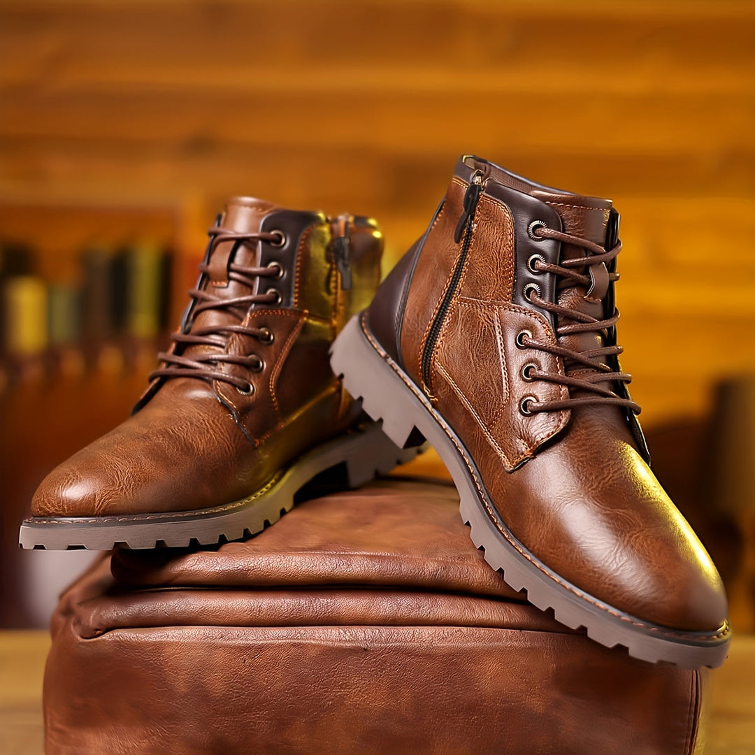 Daniel™ Stivali Ortopedici Vintage Stringati