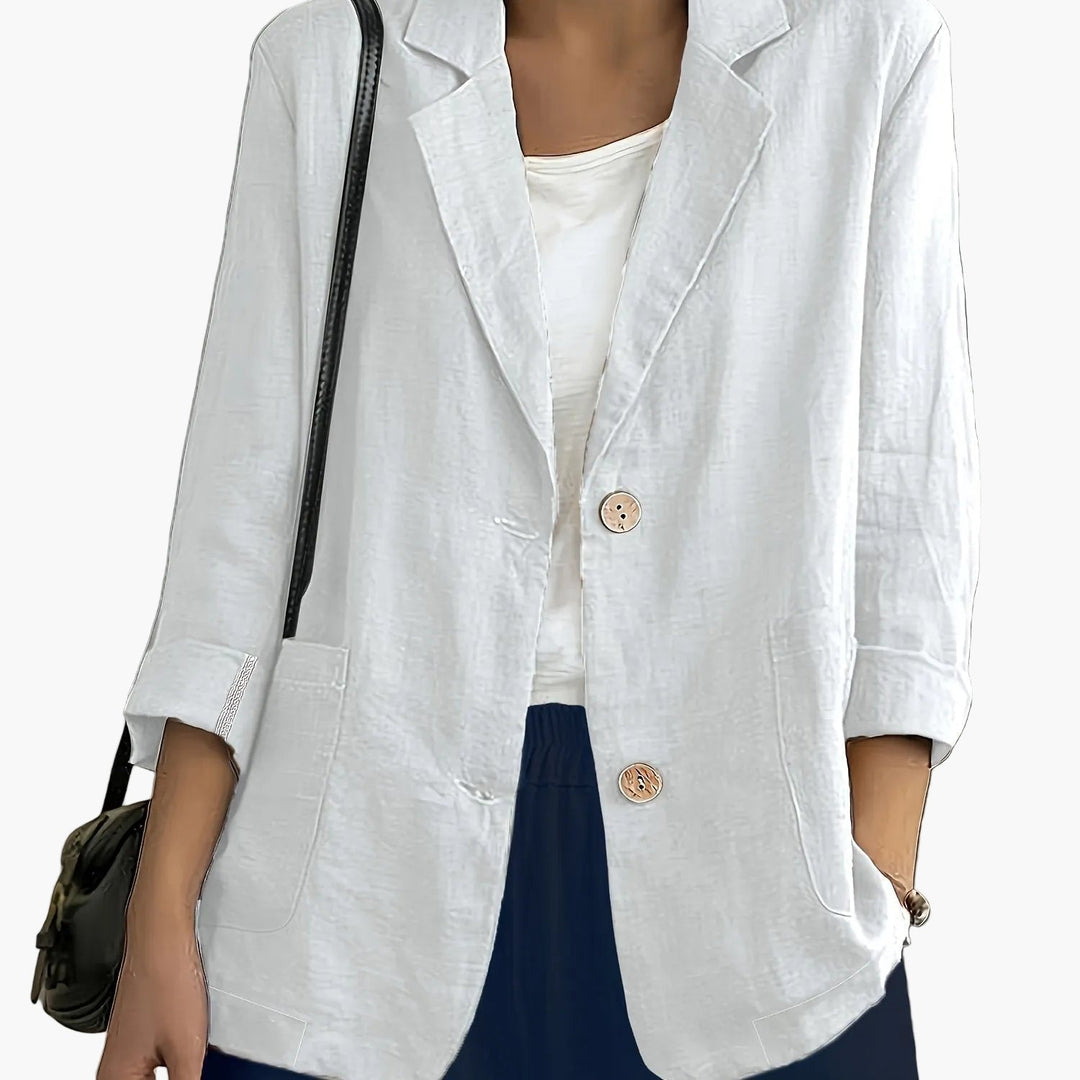 Giacca blazer casual elegante da donna a maniche lunghe stile urbano