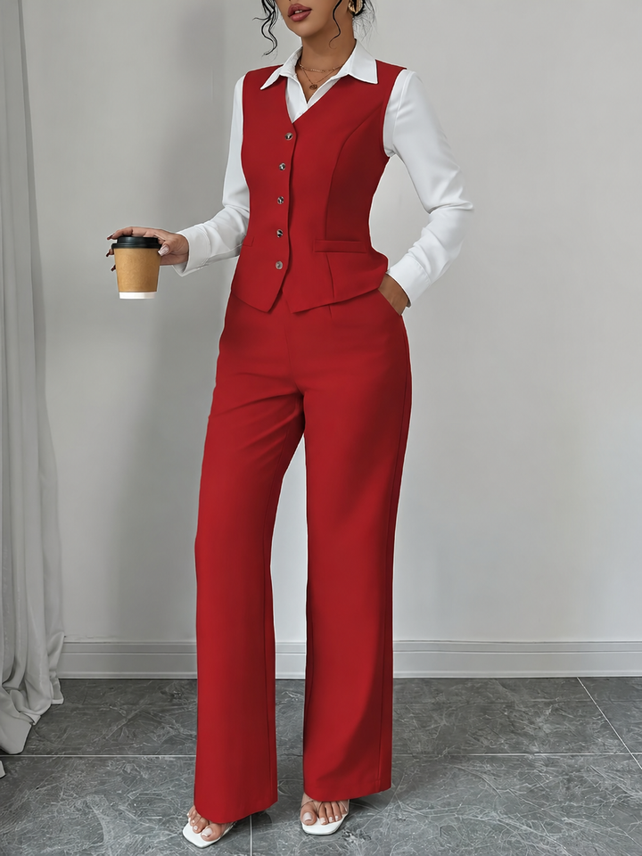 SET ELEGANTE JAS IN PANTALONE PER DONNE