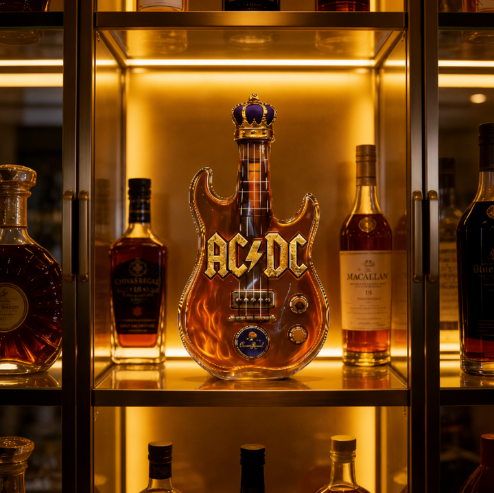Caraffa in Vetro | Edizione Chitarra AC/DC