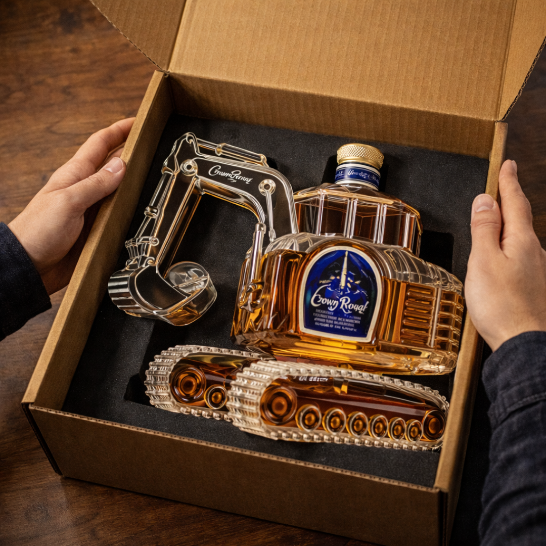 Caraffa per Whisky | Edizione Escavatore. PIÙ VENDUTA