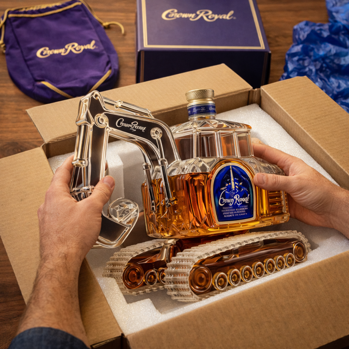 Caraffa per Whisky | Edizione Escavatore. PIÙ VENDUTA