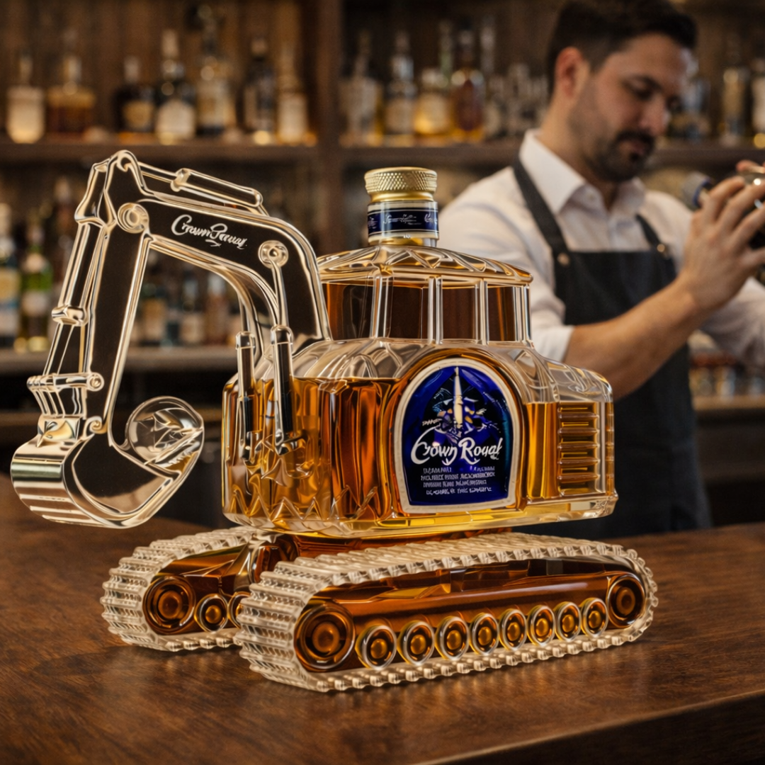 Caraffa per Whisky | Edizione Escavatore. PIÙ VENDUTA