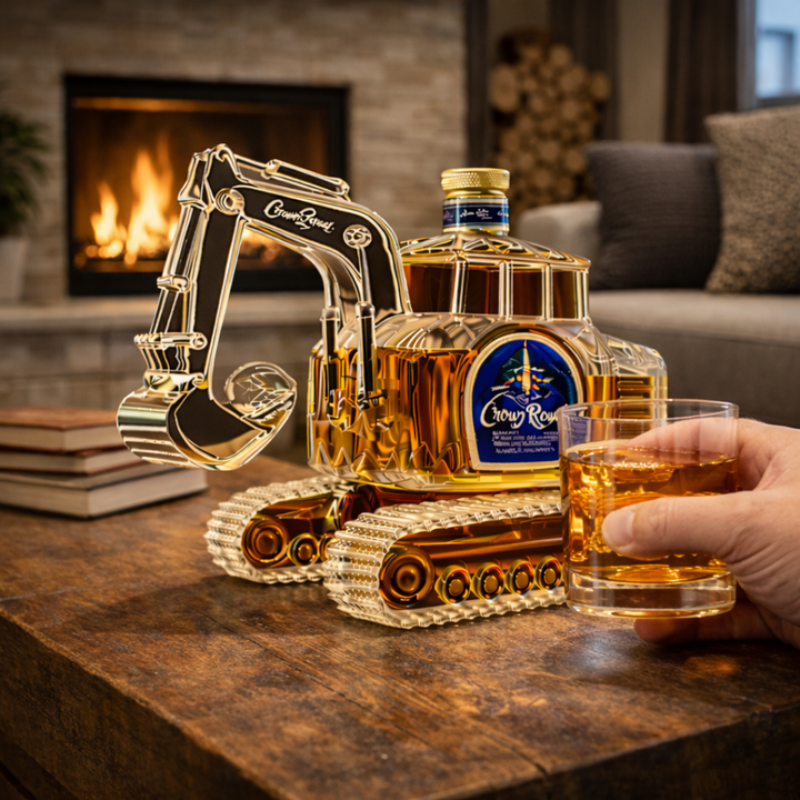 Caraffa per Whisky | Edizione Escavatore. PIÙ VENDUTA