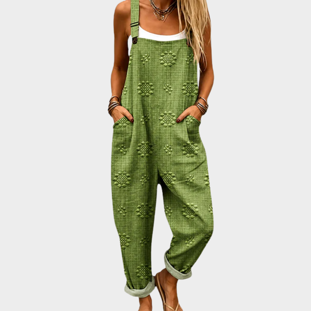 Ilaria™ | Tuta Stampata Verde Menta