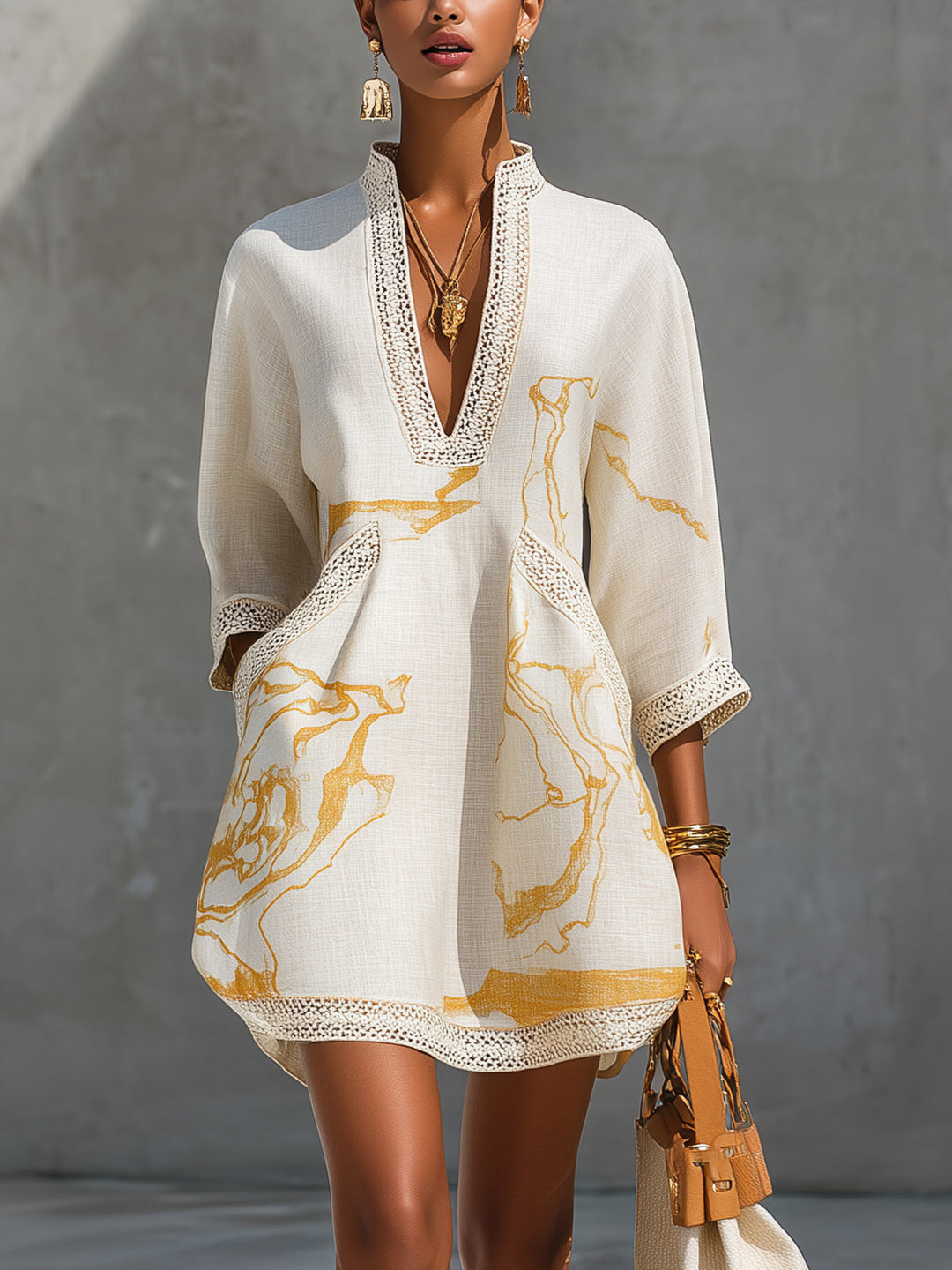 Aurora™ | Abito Mini in Pizzo