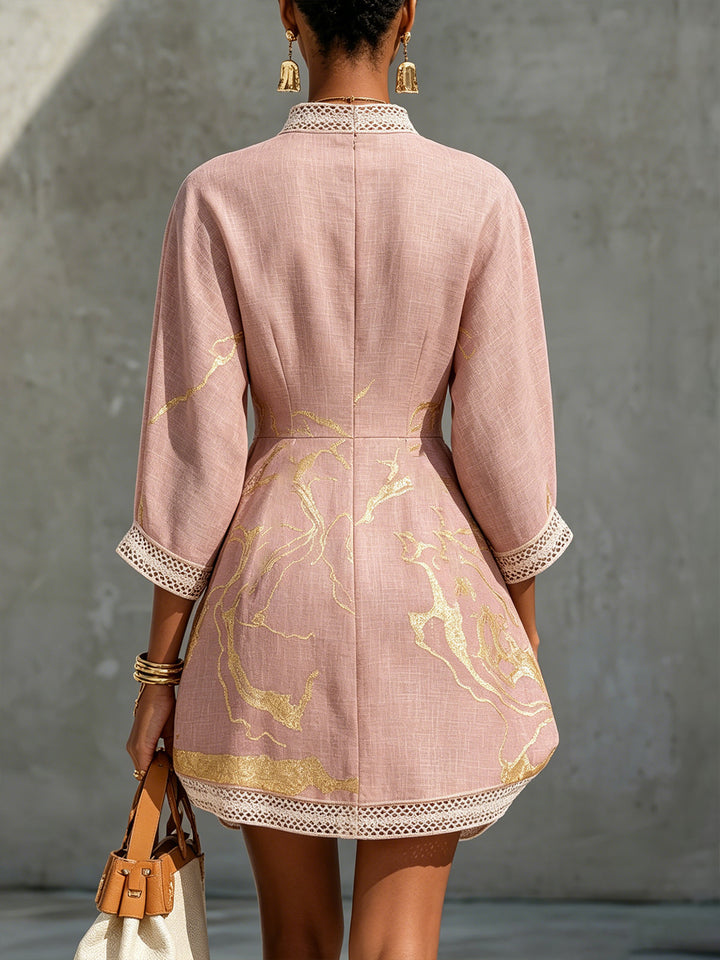 Aurora™ | Abito Mini in Pizzo