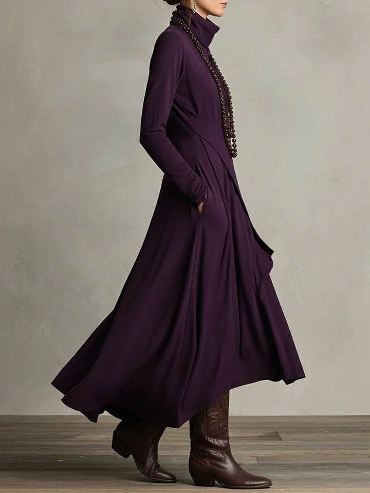Iris™ | Abito maxi viola