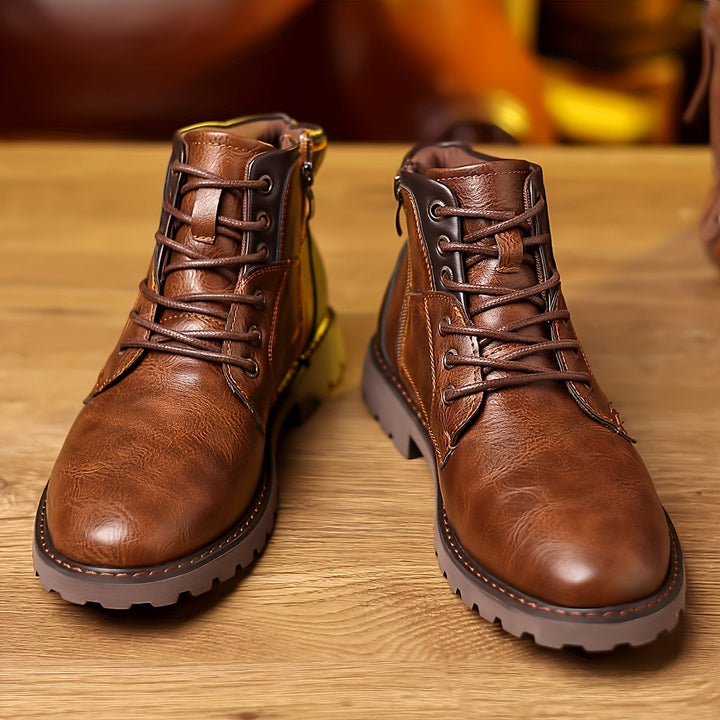 Daniel™ Stivali Ortopedici Vintage Stringati